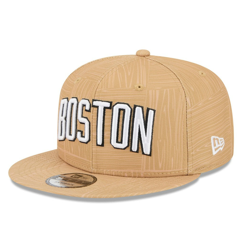 Boston Celtics 2025/26 City Edition Alternate 9FIFTY Snapback Hat Gold