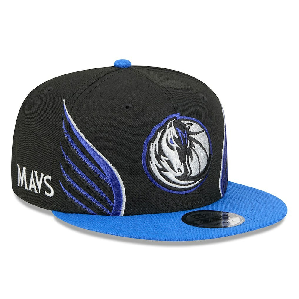 Dallas Mavericks 2025/26 City Edition Alternate 9FIFTY Snapback Hat Black