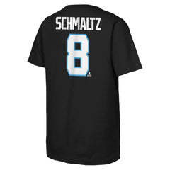 NHL Nick Schmaltz Utah Mammoth Outerstuff Name & Number T-Shirt - Black