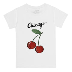 Chicago White Sox Tiny Turnip  Youth Cherries T-Shirt - White T-shirts