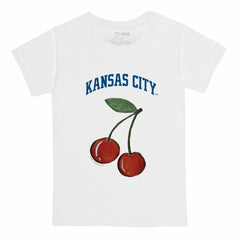 Kansas City Royals Tiny Turnip  Youth Cherries T-Shirt - White T-shirts