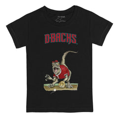 Arizona Diamondbacks Tiny Turnip Youth Velociraptor T-Shirt - Black T-shirts