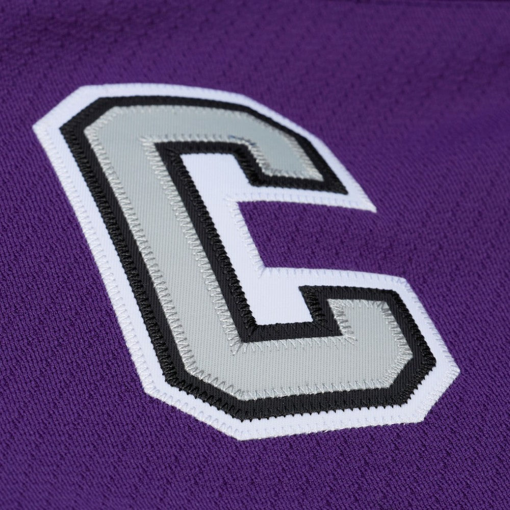 NHL Los Angeles Kings Mitchell & Ness x Just Don Jersey Hoodie - Purple