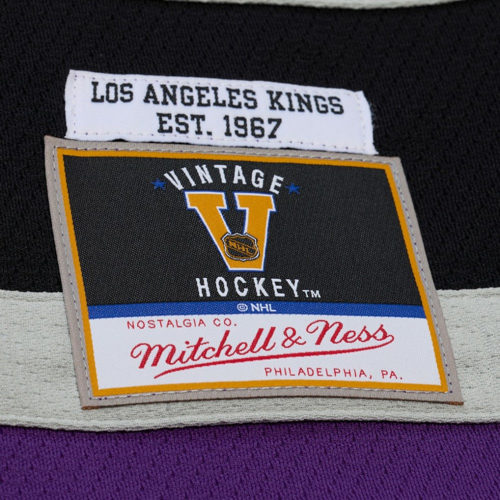 NHL Los Angeles Kings Mitchell & Ness x Just Don Jersey Hoodie - Purple