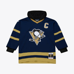 NHL Pittsburgh Penguins Mitchell & Ness x Just Don Jersey Hoodie - Navy