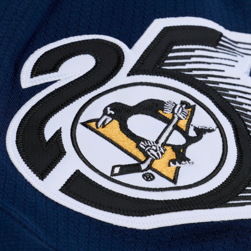 NHL Pittsburgh Penguins Mitchell & Ness x Just Don Jersey Hoodie - Navy
