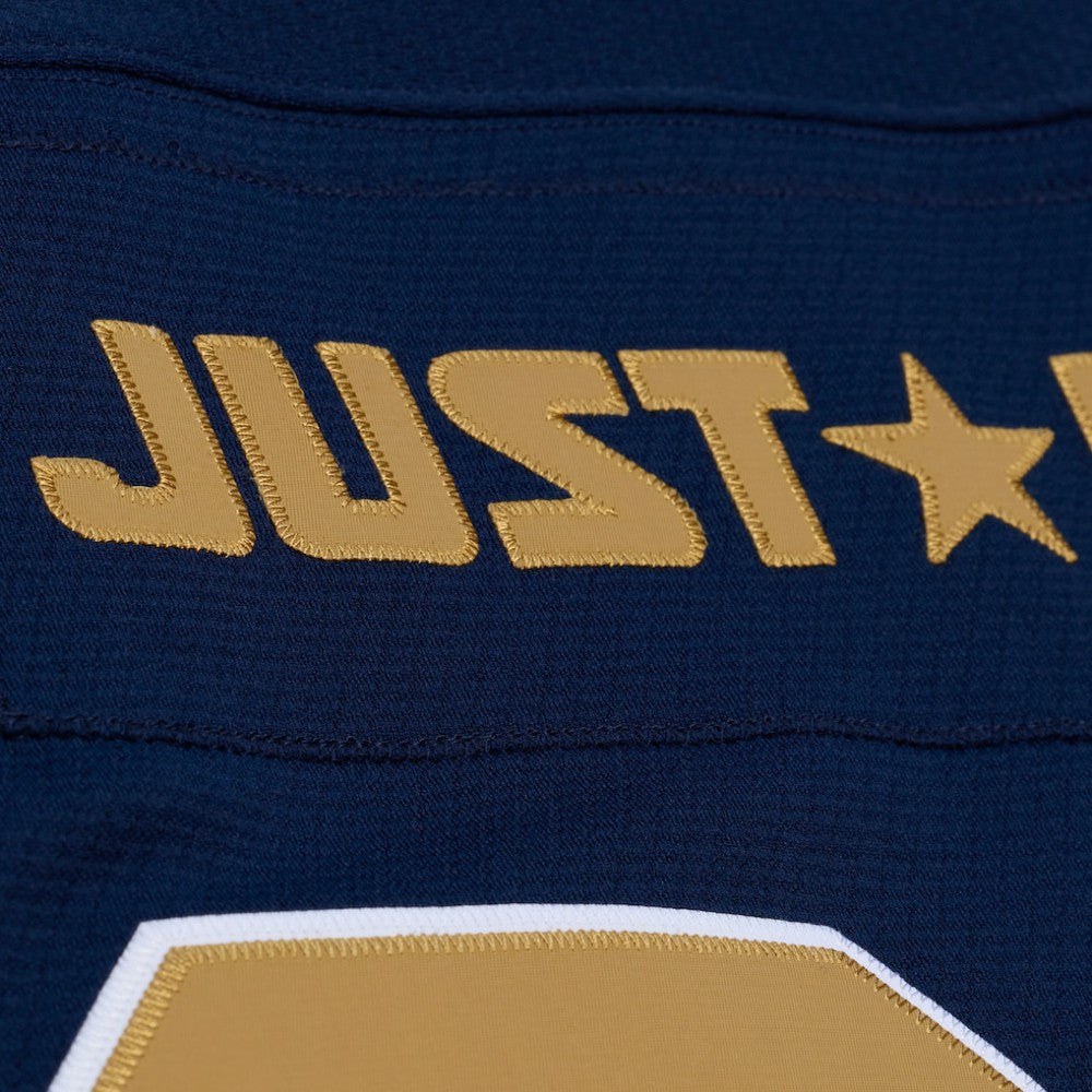NHL Pittsburgh Penguins Mitchell & Ness x Just Don Jersey Hoodie - Navy