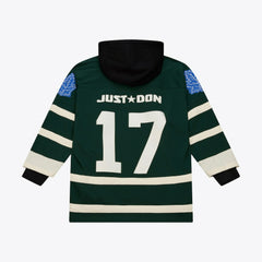 NHL Toronto Maple Leafs Mitchell & Ness x Just Don Jersey Hoodie - Green