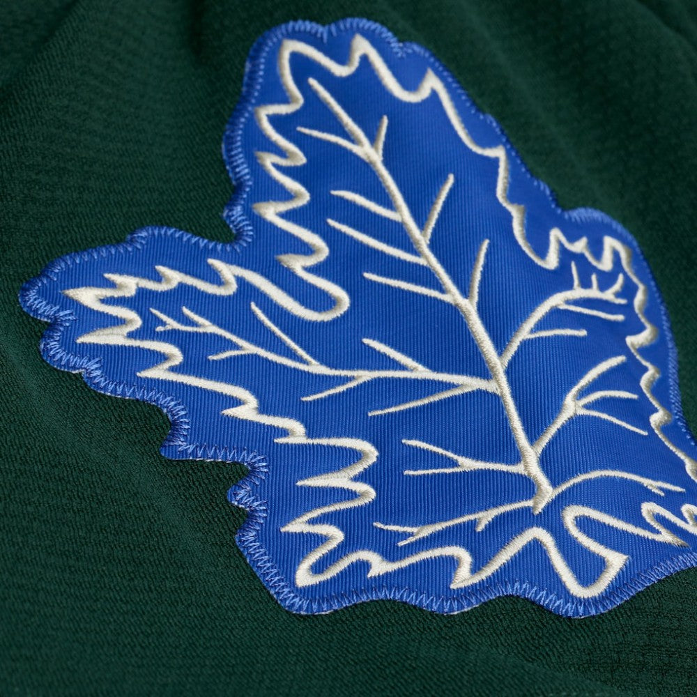 NHL Toronto Maple Leafs Mitchell & Ness x Just Don Jersey Hoodie - Green