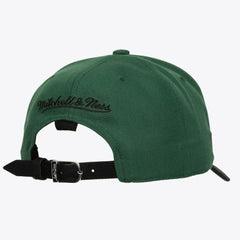 NHL Chicago Blackhawks Mitchell & Ness x Just Don Wave Script Pro Strapback Hat - Green/Black