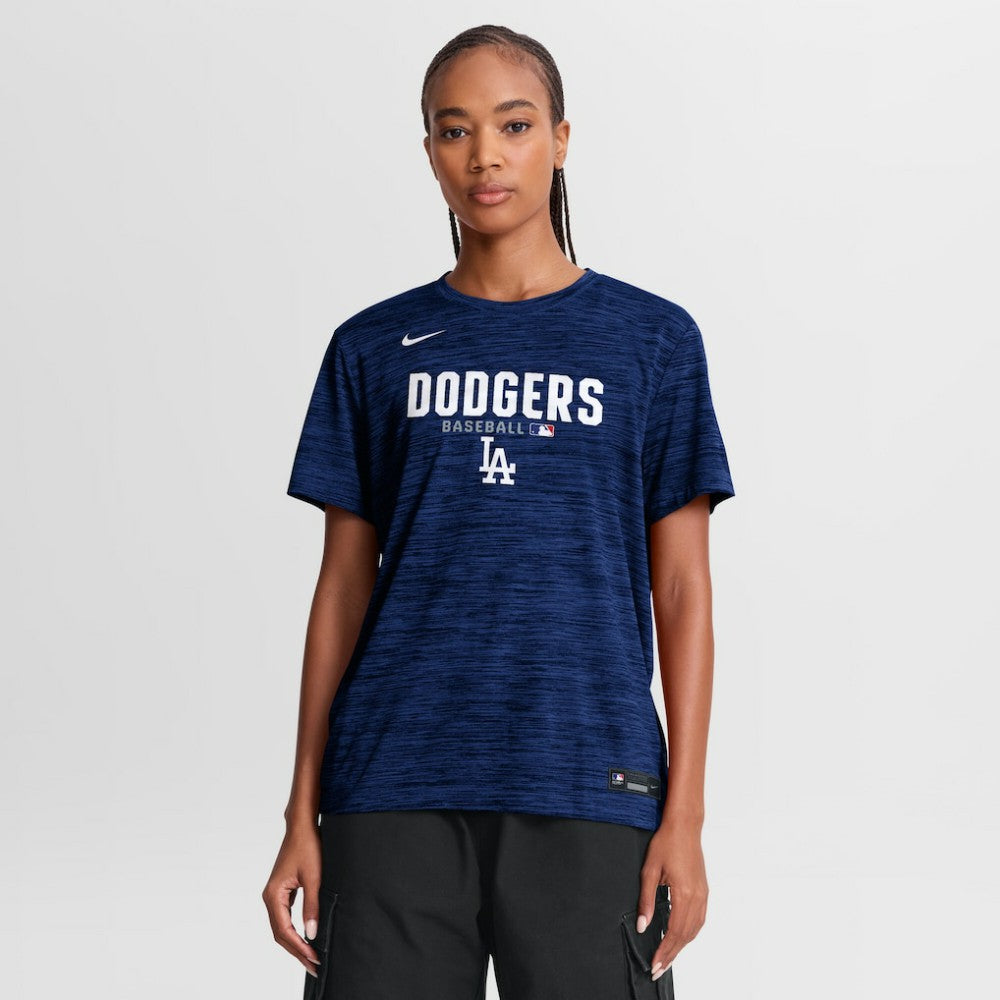 Los Angeles Dodgers Nike Women's Authentic Collection Velocity Dri-FIT T-Shirt - Royal T-shirts