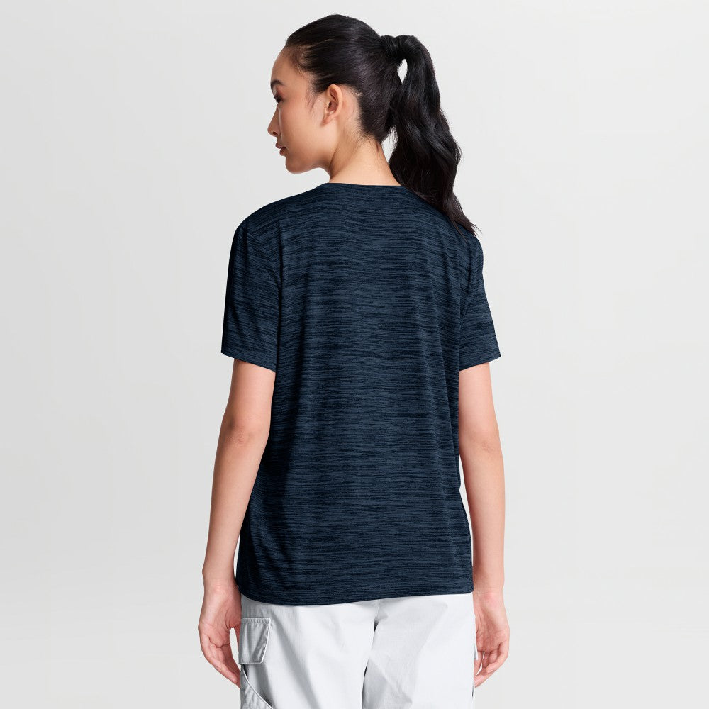 Cleveland Guardians Nike Women's Authentic Collection Velocity Dri-FIT T-Shirt - Navy T-shirts