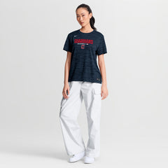 Cleveland Guardians Nike Women's Authentic Collection Velocity Dri-FIT T-Shirt - Navy T-shirts