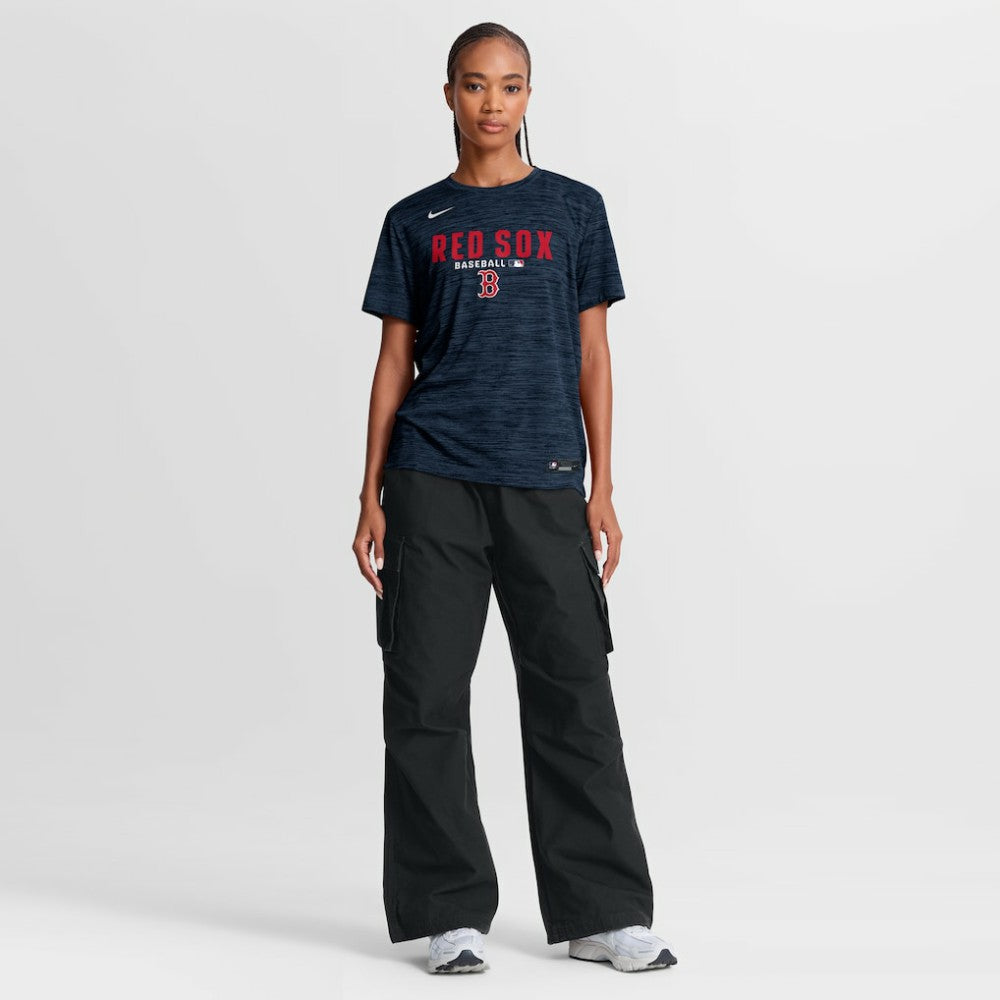 Boston Red Sox Nike Women's Authentic Collection Velocity Dri-FIT T-Shirt - Navy T-shirts