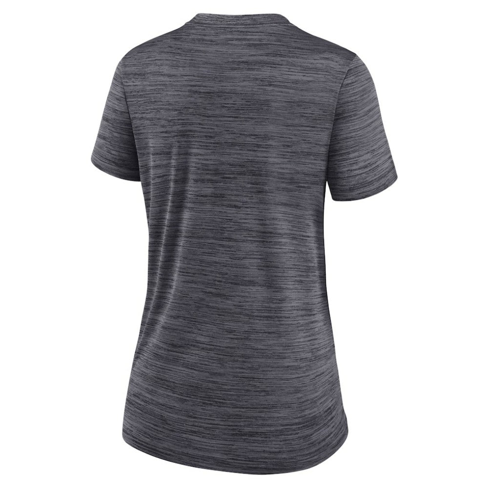 Miami Marlins Nike Women's Authentic Collection Velocity Dri-FIT T-Shirt - Black T-shirts