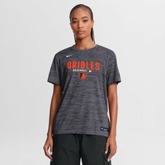 Baltimore Orioles Nike Women's Authentic Collection Velocity Dri-FIT T-Shirt - Black T-shirts