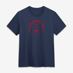 Boston Red Sox Nike Women's Authentic Collection Early Work Tri-Blend Dri-FIT T-Shirt - Navy T-shirts
