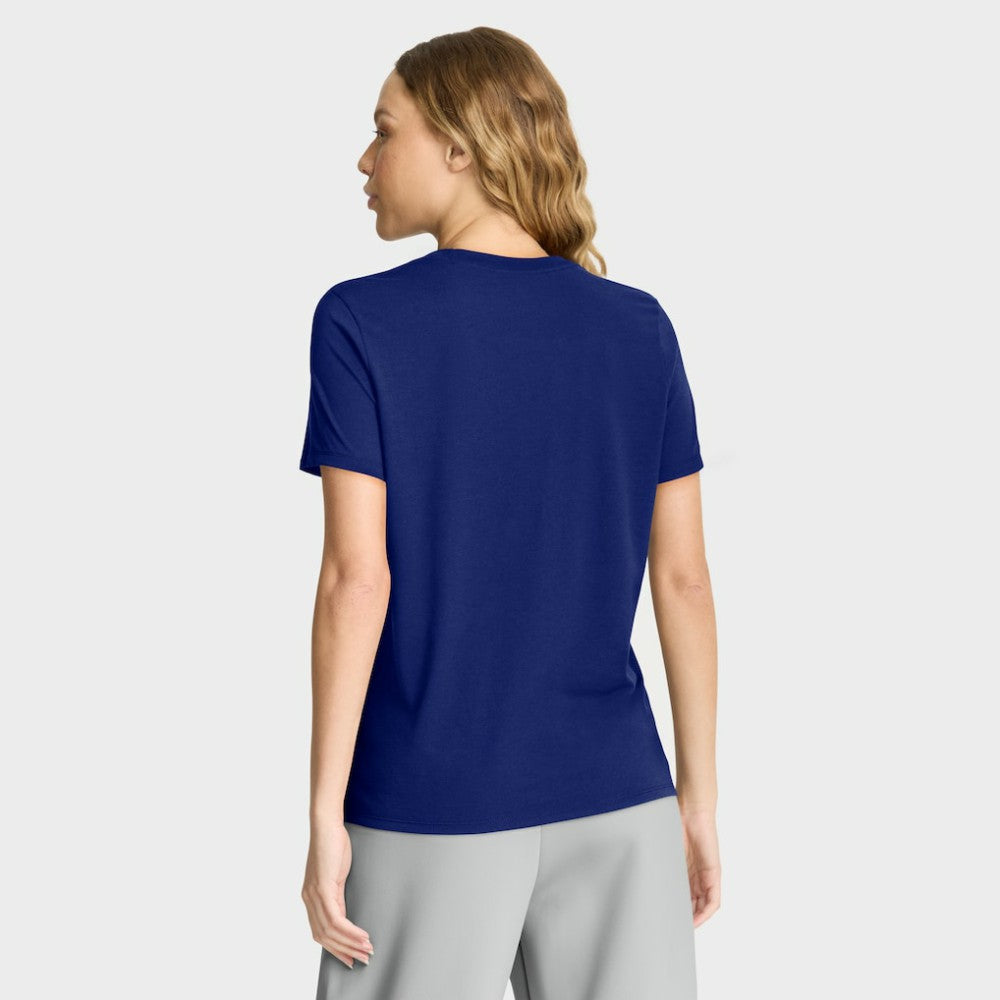 Texas Rangers Nike Women's Authentic Collection Early Work Tri-Blend Dri-FIT T-Shirt - Royal T-shirts