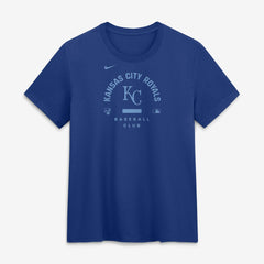 Kansas City Royals Nike Women's Authentic Collection Early Work Tri-Blend Dri-FIT T-Shirt - Royal T-shirts