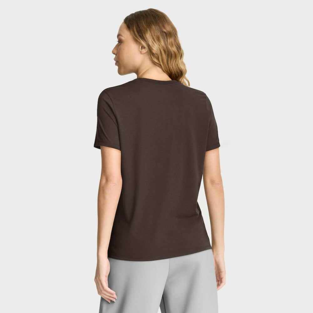 San Diego Padres Nike Women's Authentic Collection Early Work Tri-Blend Dri-FIT T-Shirt - Brown T-shirts