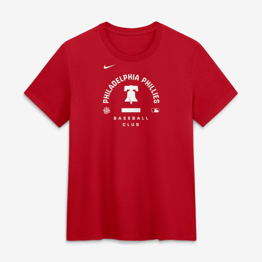 Philadelphia Phillies Nike Women's Authentic Collection Early Work Tri-Blend Dri-FIT T-Shirt - Red T-shirts
