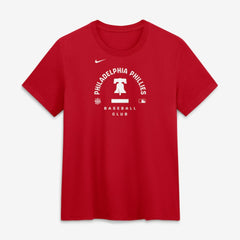 Philadelphia Phillies Nike Women's Authentic Collection Early Work Tri-Blend Dri-FIT T-Shirt - Red T-shirts
