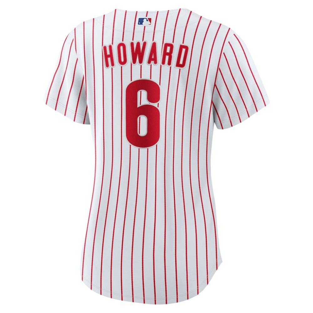 Ryan Howard Philadelphia Phillies Nike Women's Replica Jersey - White Jerseys