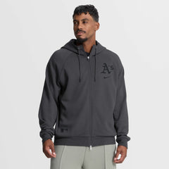 Athletics Nike Authentic Collection Player Raglan Dri-FIT Full-Zip Hoodie - Anthracite Hoodies