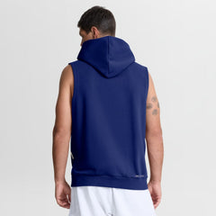 Los Angeles Dodgers Nike Authentic Collection Standard Issue Dri-FIT Sleeveless Hoodie - Royal Hoodies