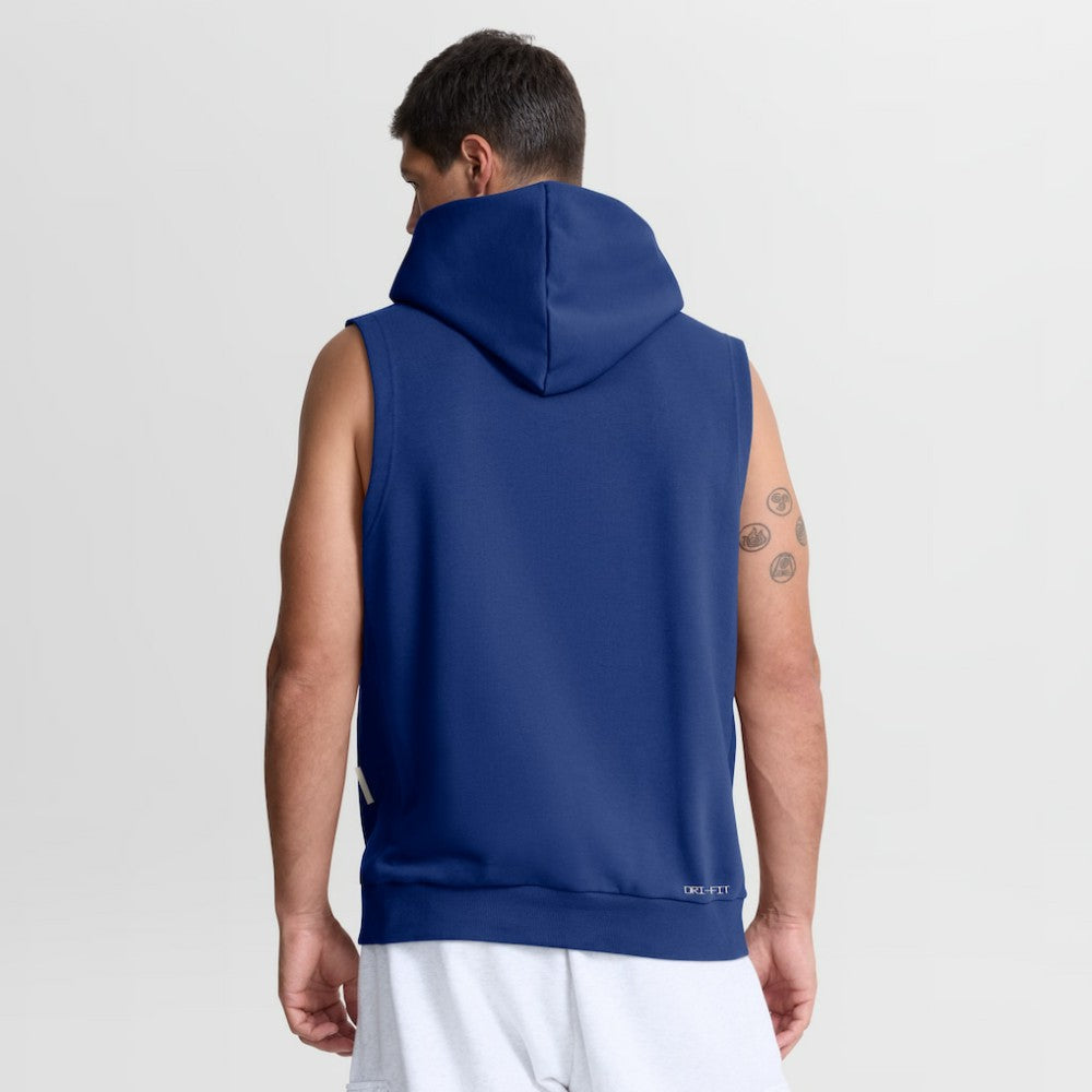 Chicago Cubs Nike Authentic Collection Standard Issue Dri-FIT Sleeveless Hoodie - Royal Hoodies