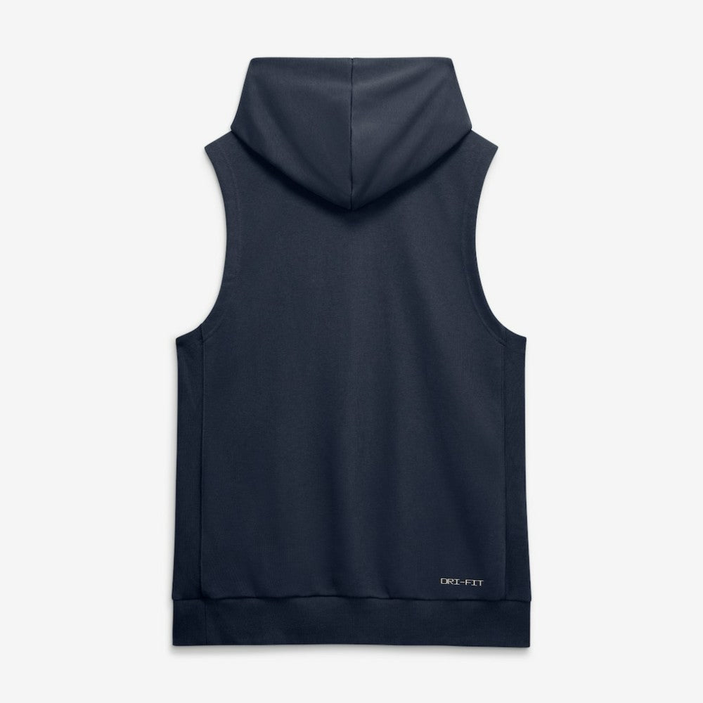 Atlanta Braves Nike Authentic Collection Standard Issue Dri-FIT Sleeveless Hoodie - Navy Hoodies