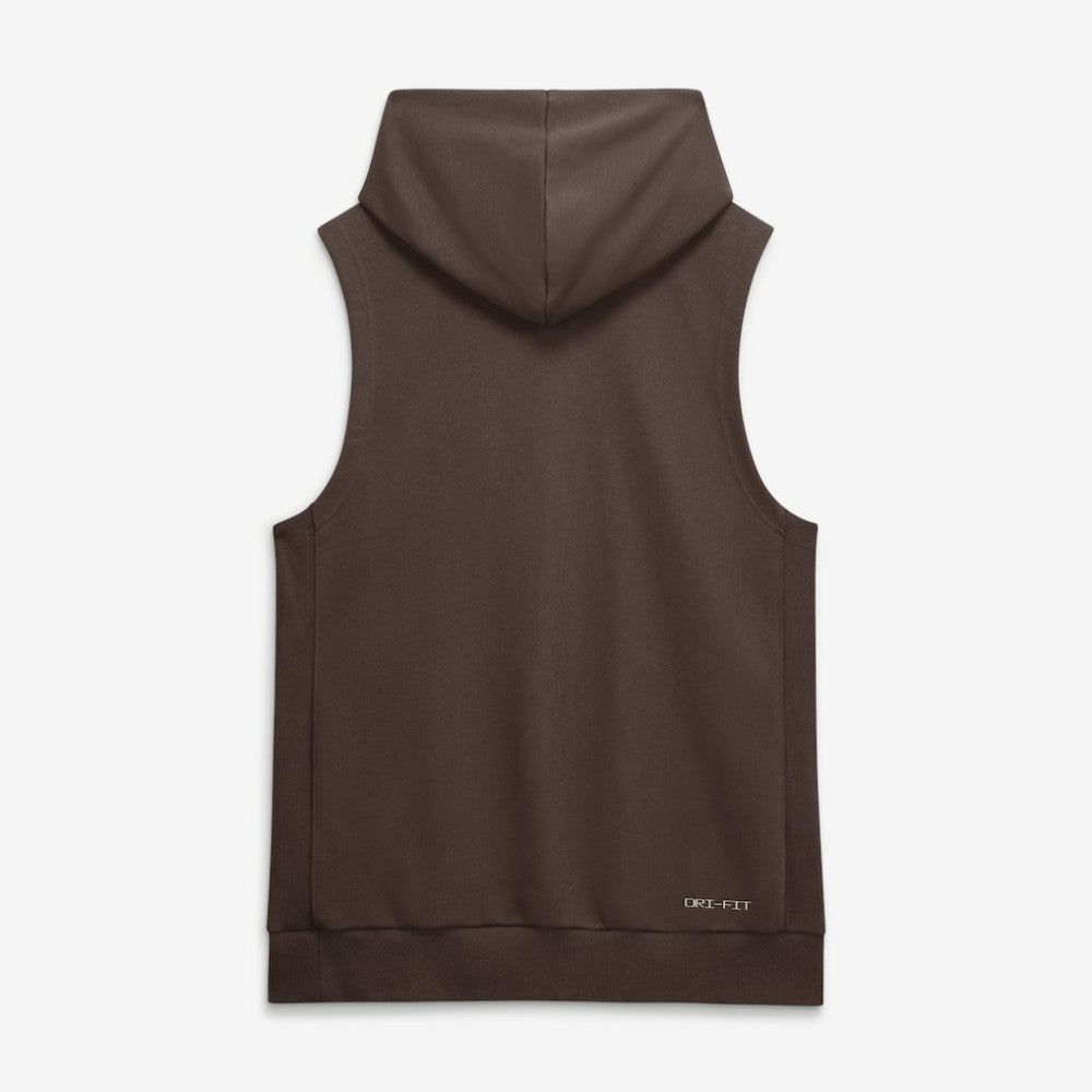 San Diego Padres Nike Authentic Collection Standard Issue Dri-FIT Sleeveless Hoodie - Brown Hoodies
