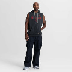 Minnesota Twins Nike Authentic Collection Standard Issue Dri-FIT Sleeveless Hoodie - Navy Hoodies