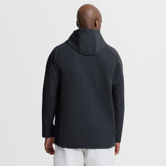 Washington Nationals Nike Authentic Collection Raglan Therma-FIT Full-Zip Hooded Jacket - Navy Jackets