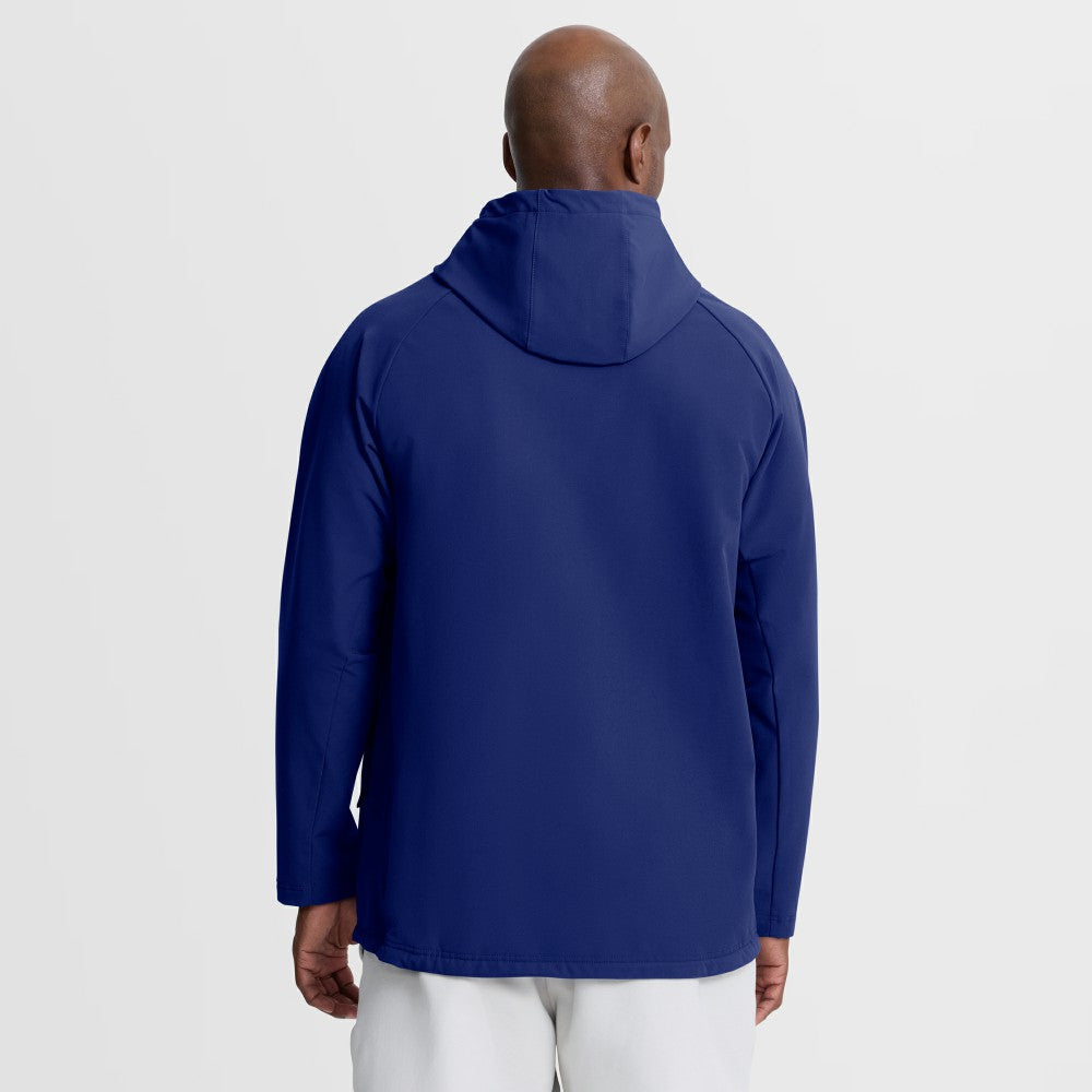 Los Angeles Dodgers Nike Authentic Collection Raglan Therma-FIT Full-Zip Hooded Jacket - Royal Jackets