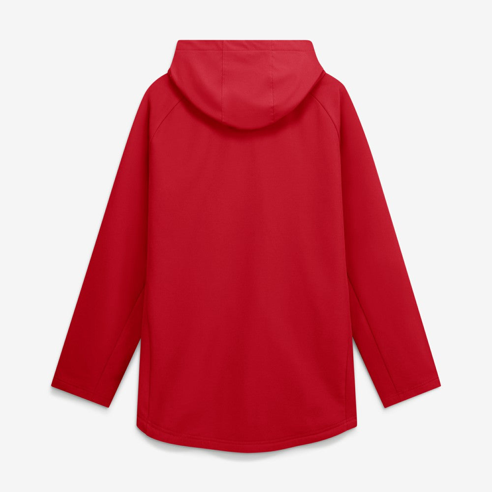 Los Angeles Angels Nike Authentic Collection Raglan Therma-FIT Full-Zip Hooded Jacket - Red Jackets