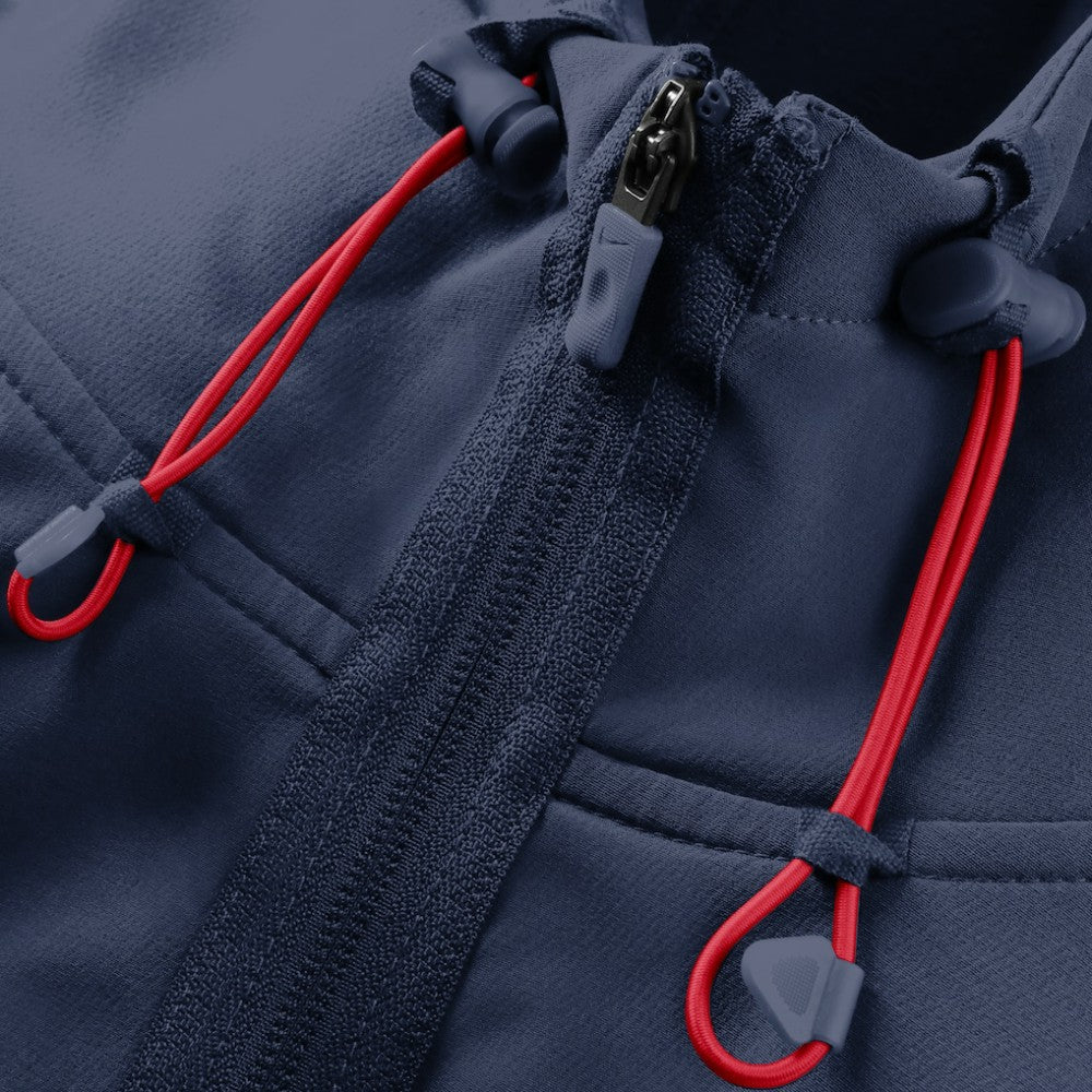 Boston Red Sox Nike Authentic Collection Raglan Therma-FIT Full-Zip Hooded Jacket - Navy Jackets