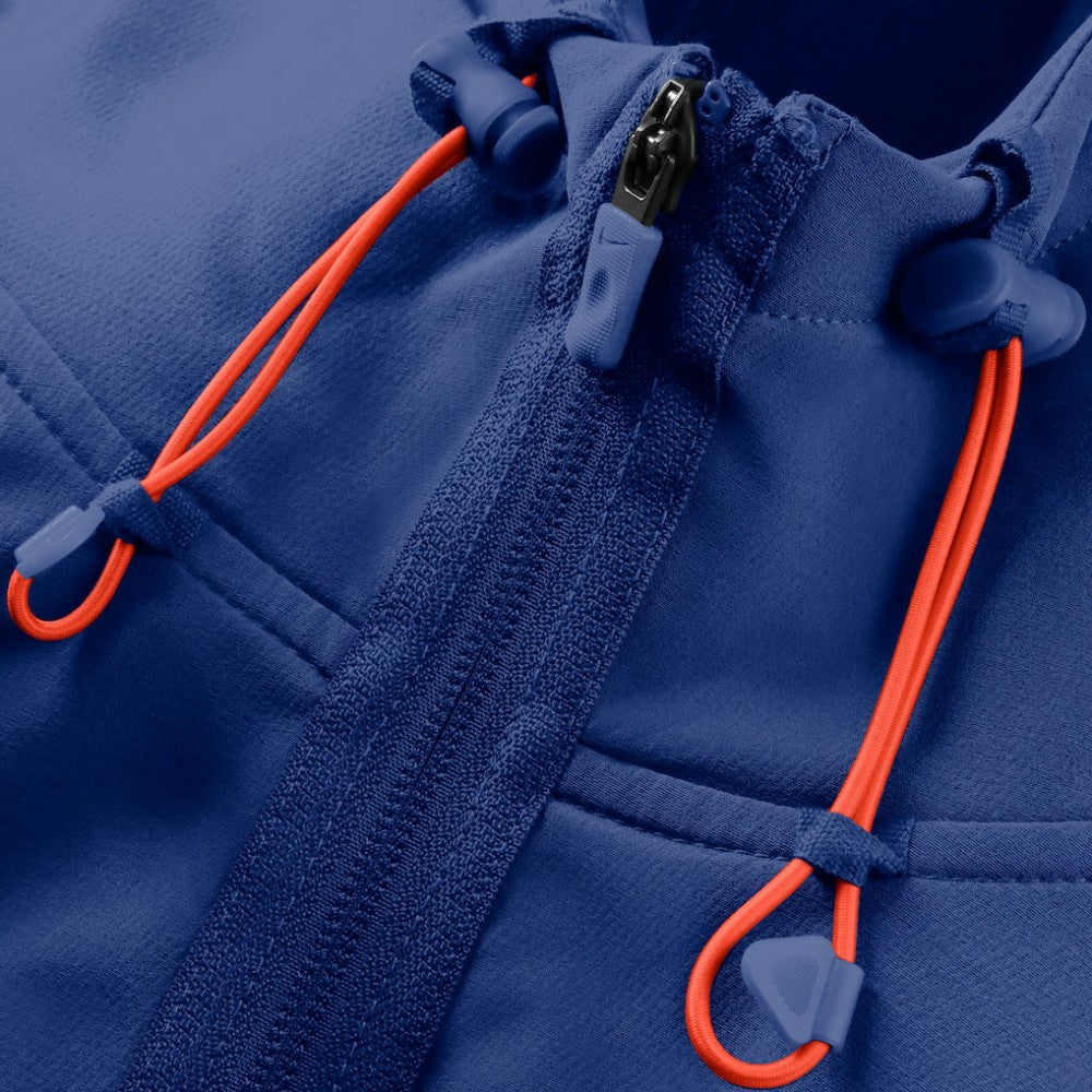 New York Mets Nike Authentic Collection Raglan Therma-FIT Full-Zip Hooded Jacket - Royal Jackets