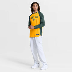 Athletics Nike Authentic Collection Raglan Dri-FIT Sweatshirt - Gold Sweatshirts