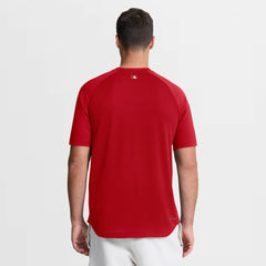 Washington Nationals Nike Authentic Collection Batting Practice Pre-Game Raglan Dri-FIT Top - Red Tops