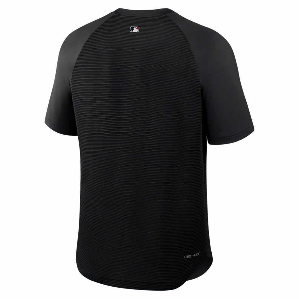 Arizona Diamondbacks Nike Authentic Collection Batting Practice Pre-Game Raglan Dri-FIT Top - Black Tops