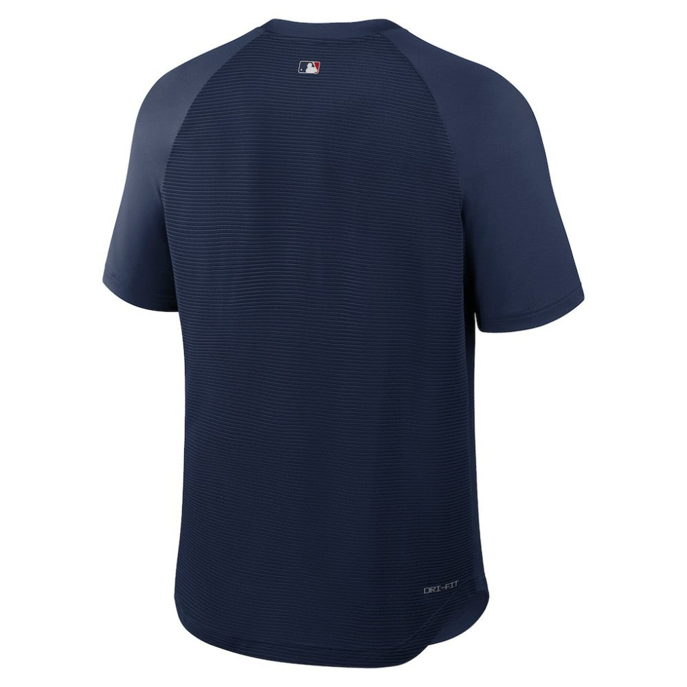 Boston Red Sox Nike Authentic Collection Batting Practice Pre-Game Raglan Dri-FIT Top - Navy Tops