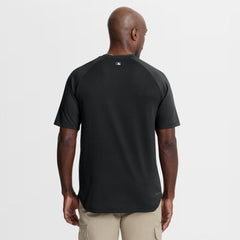Colorado Rockies Nike Authentic Collection Batting Practice Pre-Game Raglan Dri-FIT Top - Black Tops