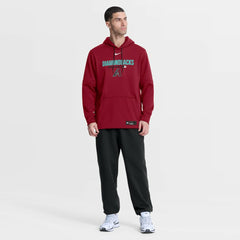 Arizona Diamondbacks Nike Authentic Collection Therma-FIT Hoodie - Red Hoodies