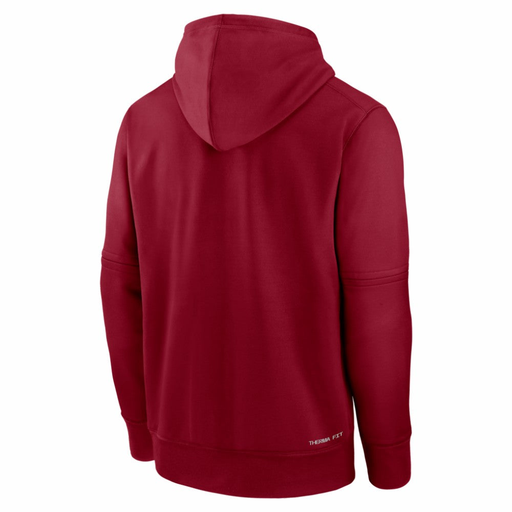 Arizona Diamondbacks Nike Authentic Collection Therma-FIT Hoodie - Red Hoodies