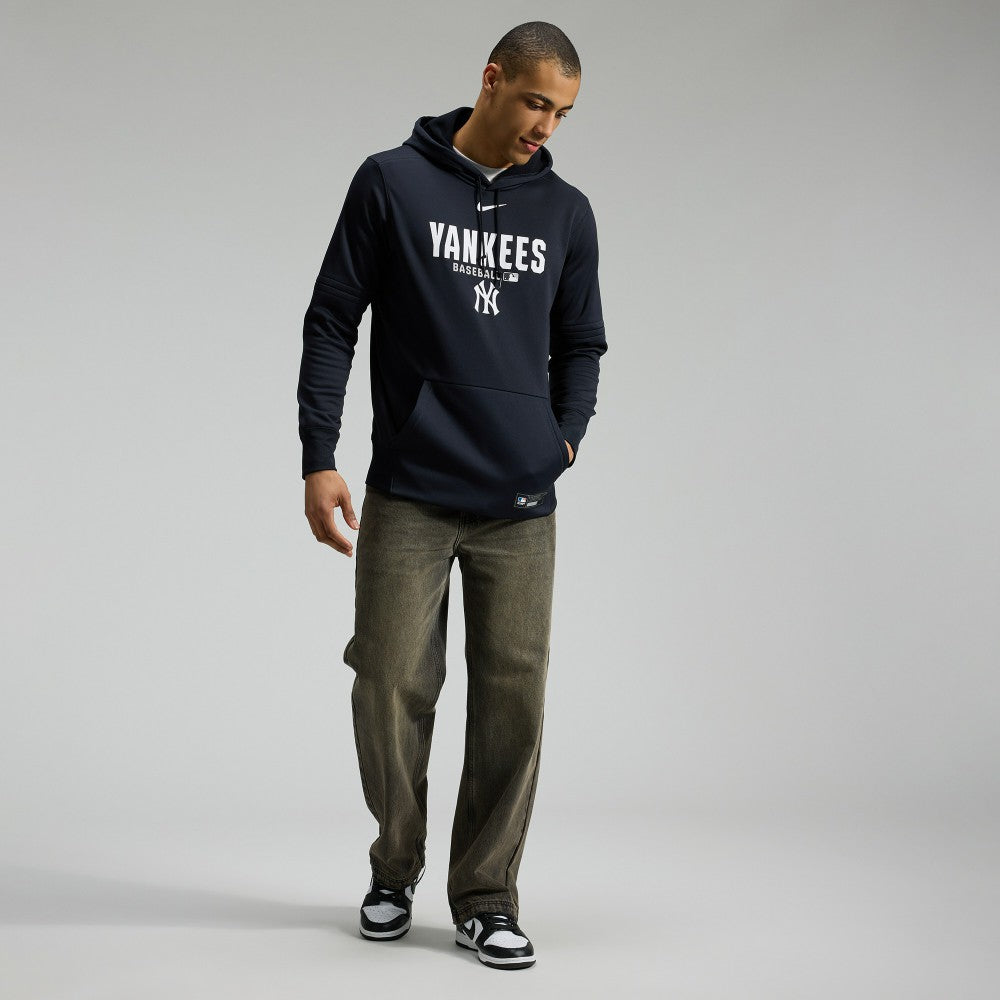 New York Yankees Nike Authentic Collection Therma-FIT Hoodie - Navy Hoodies