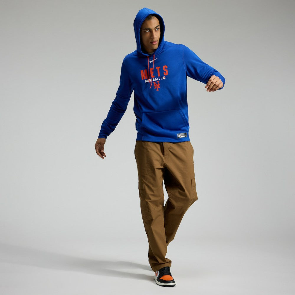 New York Mets Nike Authentic Collection Therma-FIT Hoodie - Royal Hoodies
