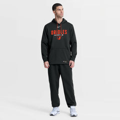 Baltimore Orioles Nike Authentic Collection Therma-FIT Hoodie - Black Hoodies