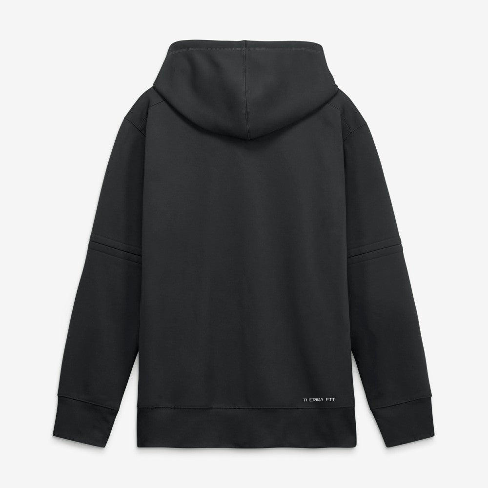 Miami Marlins Nike Authentic Collection Therma-FIT Hoodie - Black Hoodies