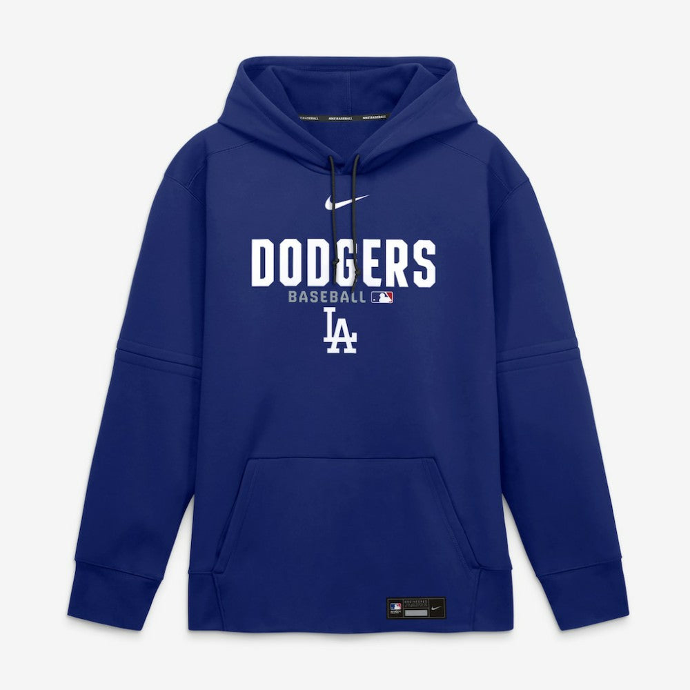 Los Angeles Dodgers Nike Authentic Collection Therma-FIT Hoodie - Royal Hoodies